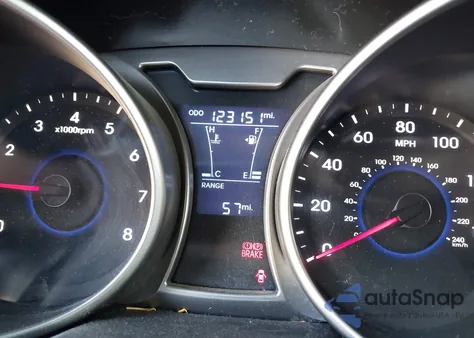 2013 Hyundai Veloster Base W/Black z USA, uszkodzony, nr VIN KMHTC6AD6DU125295